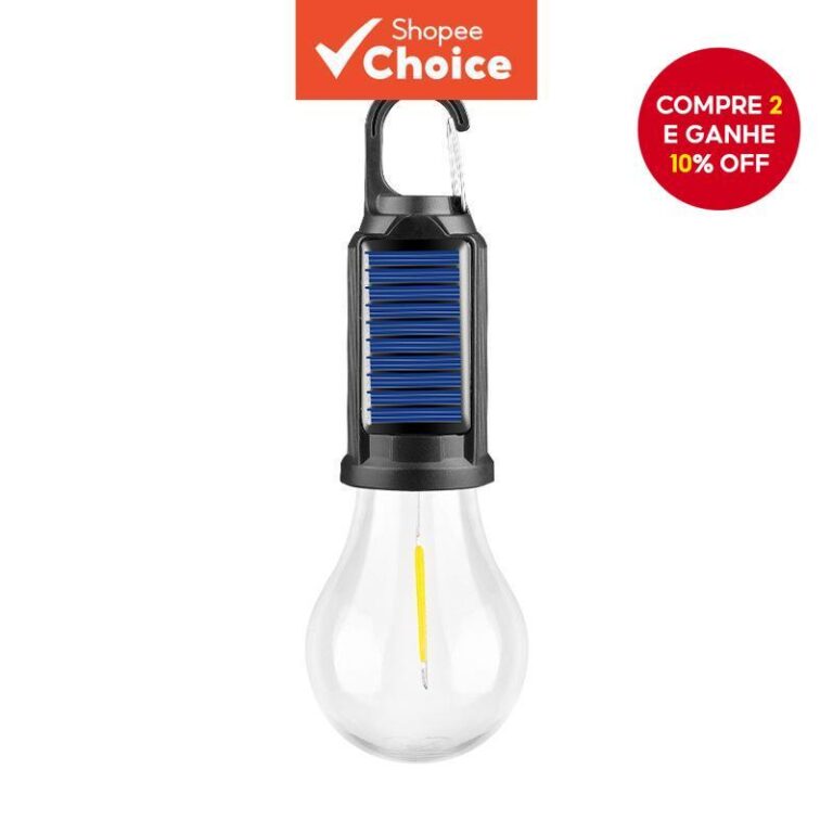 Luz Solar Exterior Do Acampamento , Lâmpada Quent