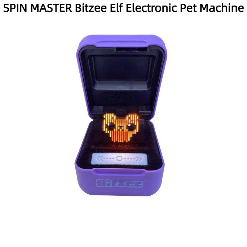 SPIN MASTER Bitzee Elf Eletrônico Pet Machine Jogo Clássico Nostálgico Alimentação de Animais de Est