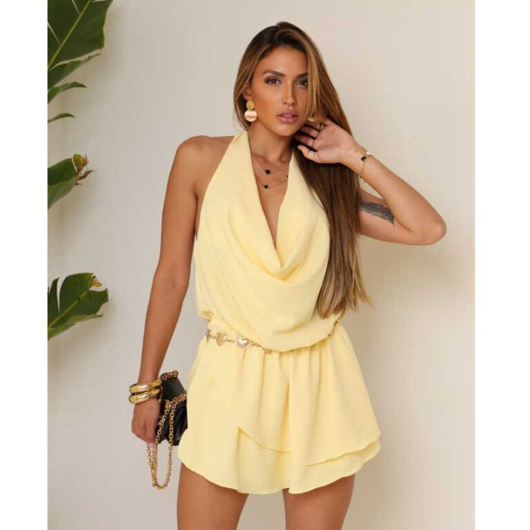 Macaquinho Curto Duna Ajustável