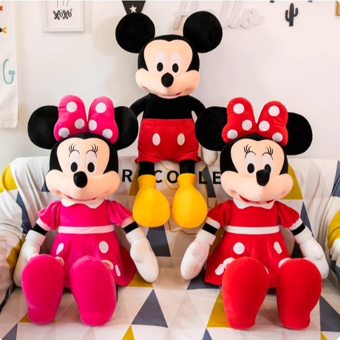 Pelúcia Mickey e Minnie com Música 22cm – 