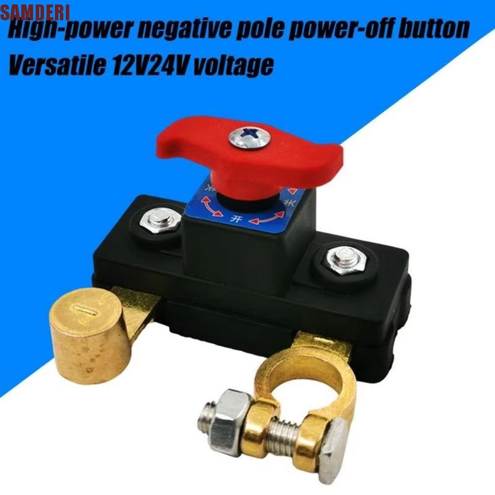 Interruptores De Corte De Energia SAMDERI , Interruptor De Desconexão De Bateria De Carro Rápido 12V