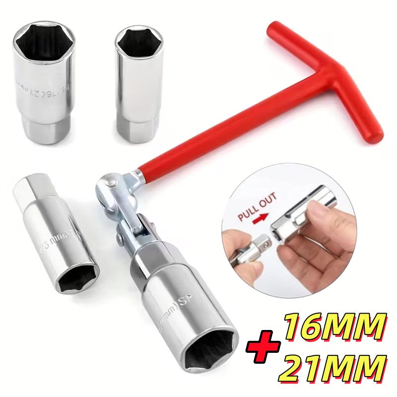 Chave De Vela Articulada 14-21mm Automotiva Veicular