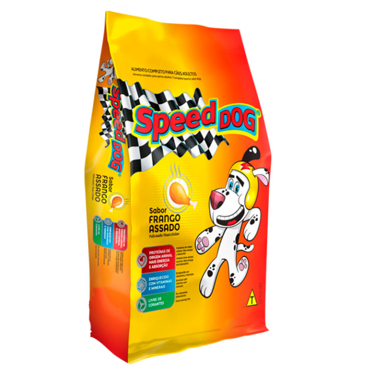 Ração Speed Dog para Cães sabor Frango Assado 1
