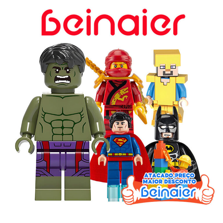 Mini brinquedos de bloco de construção de boneca