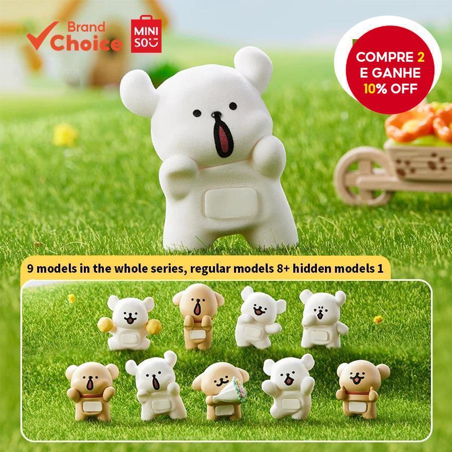MINISO Linha de Cachorro ar-condicionado para Carro Série – Fresca E Compacta Maltês E Mais Figurinh