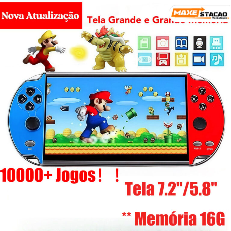 Tela portátil para Console de jogos 16GB 2026 5.8