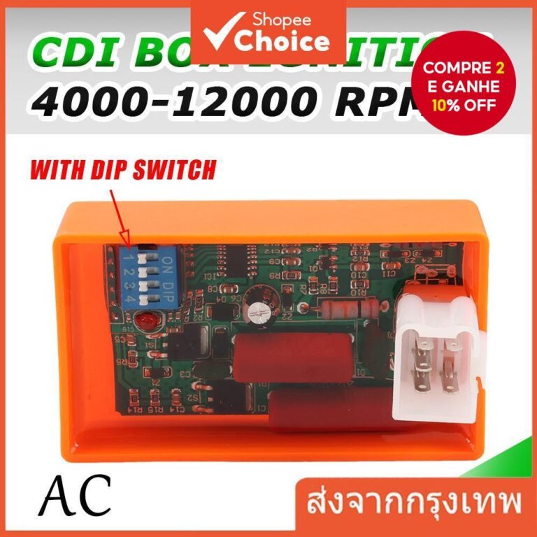 Ignição AC CDI Ajustável 5 Pinos para Wave100 R