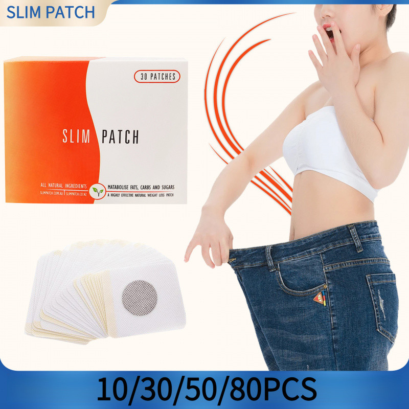 SLIM PATCH Adesivo de umbigo de barriga de ervas modelador de corpo firme