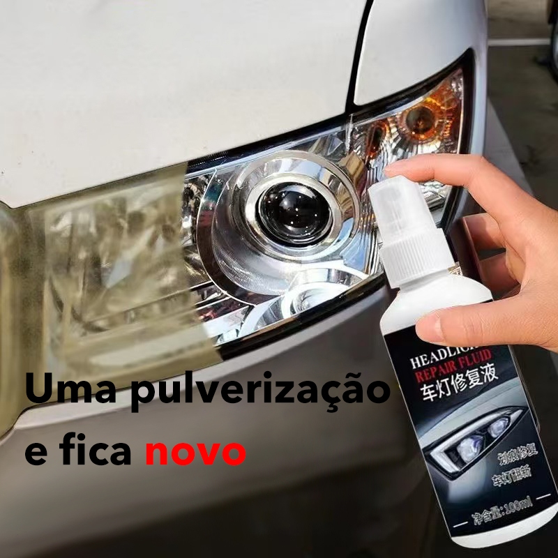 Fluido De Reparo De Farol Anti-Arranhões Lente Polonesa Limpador Eficaz Removedor Automático De Nebl