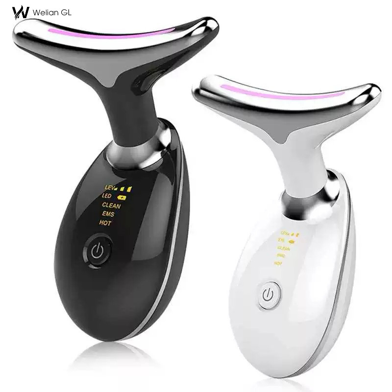 Massageador Golfinho para Tratamento Rejuvenescedor Anti-idade com LED Fototerapia