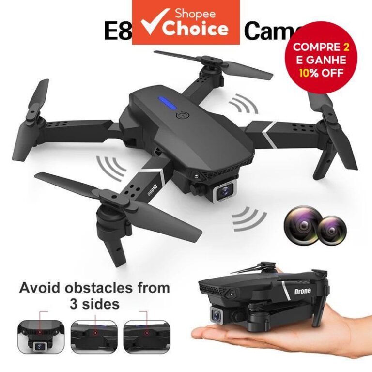 E88 Pro Drone HD Câmera Dupla Posicionamento WiFi