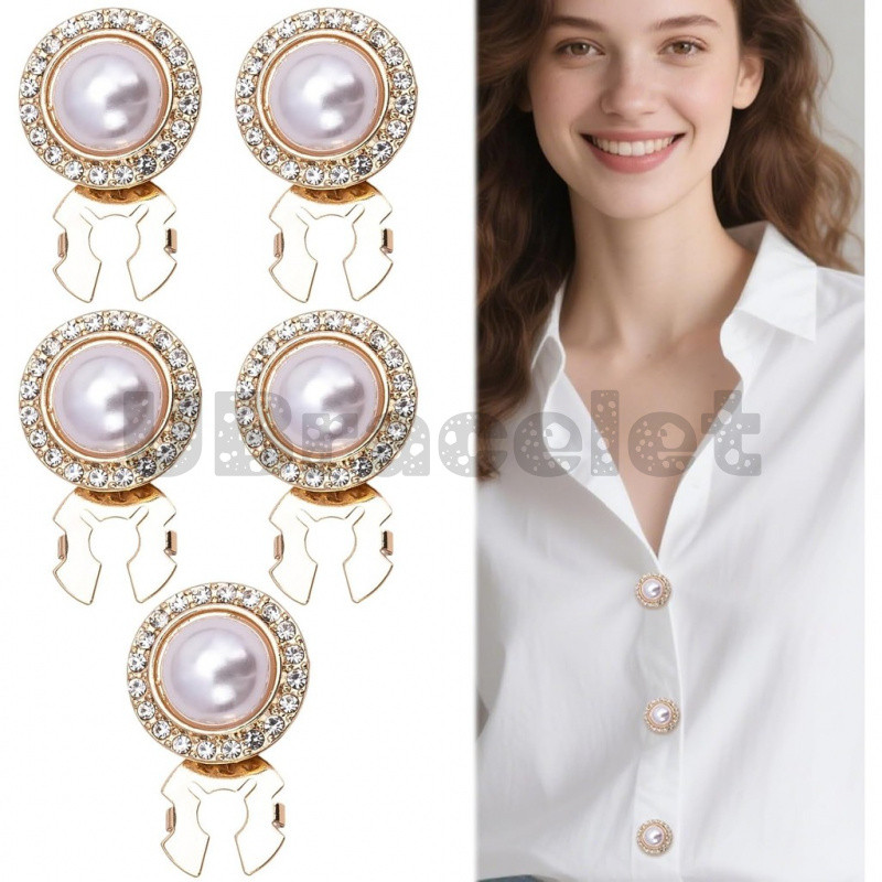 20mm Capas de Botão de Imitação de Diamante, 1 PC para Mulheres/Homens, Blusas e Smokings, Camisa de