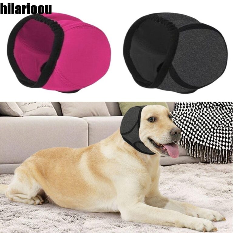 HILARIOOU Protetor De Orelha Calmante Para Cães ,
