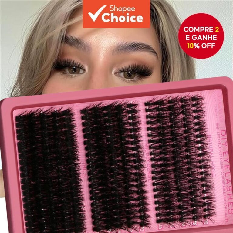 Extensão De Cílios 300 Unidades/Kit-40D 60D 80D