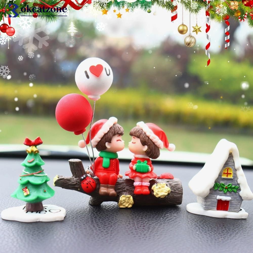 OKCATZONE Carro Casais Estatuetas De Ação Decoração Interior Ornamentos Anime Auto Console Central P
