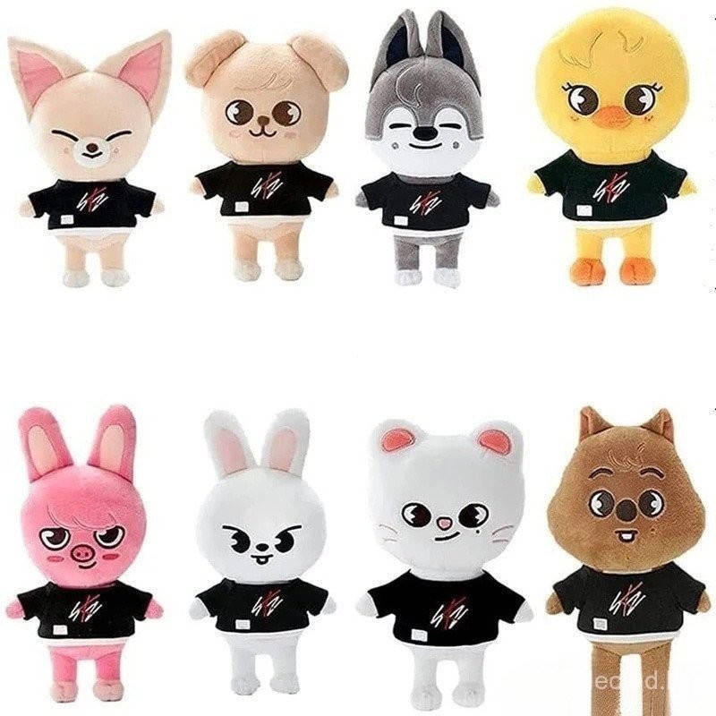 Skzoo Plush Toys KPOP Stray Kids Estrela Cartoon Animal Stuffed Doll Brinquedo De Pelúcia Boneca Pre