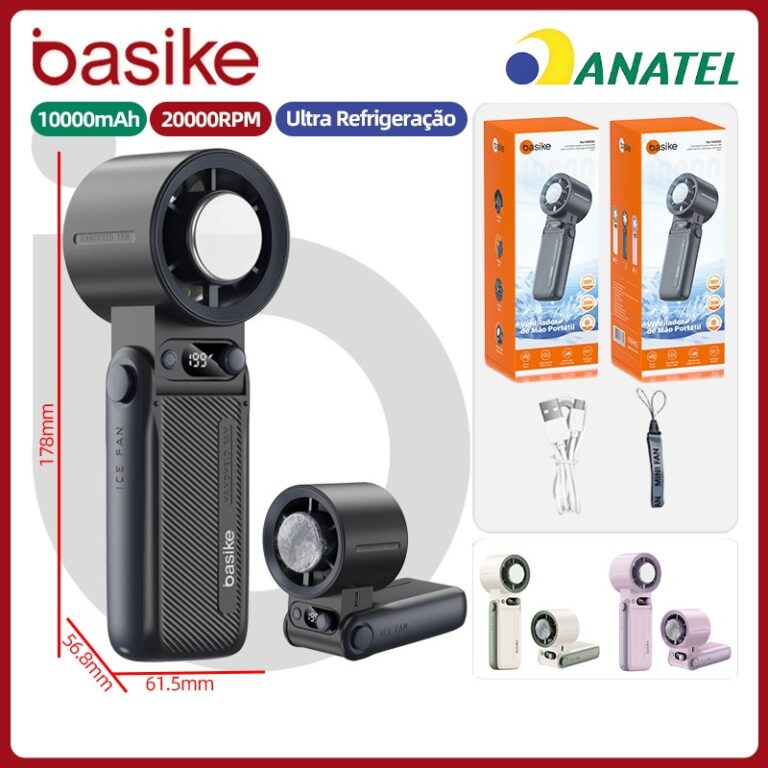 Basike Ventilador portátil mini refrigeração di