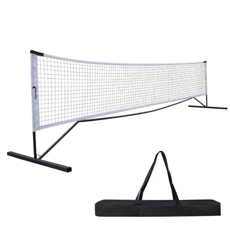 Rede Portátil de Pickleball Dobrável Leve para T