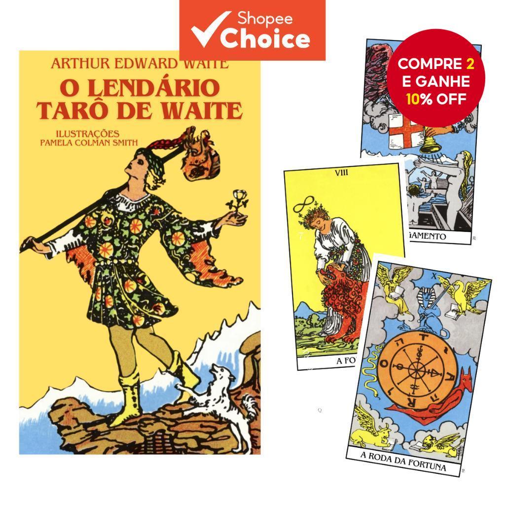 Baralho de Tarô Original de 1909 Deck de Cartas 1909 Rider Waite Smith Tarô Jogo de Tabuleiro Adivi