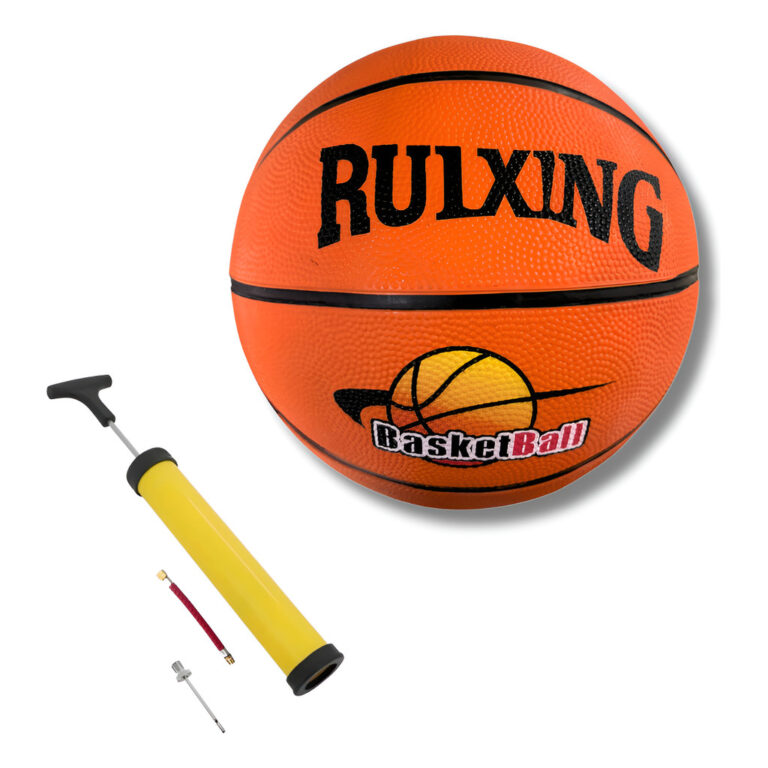 Bola Pro Basquete Tamanho Oficial 7 com Bomba para