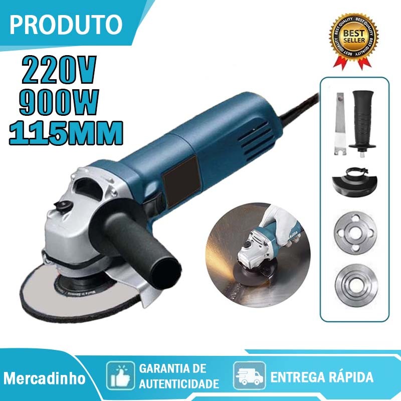 Esmerilhadeira Lixadeira Angular 115mm 11000rpm
