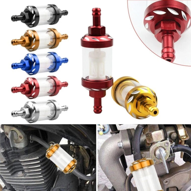 8mm Filtro de gasolina para motocicletas Acessóri