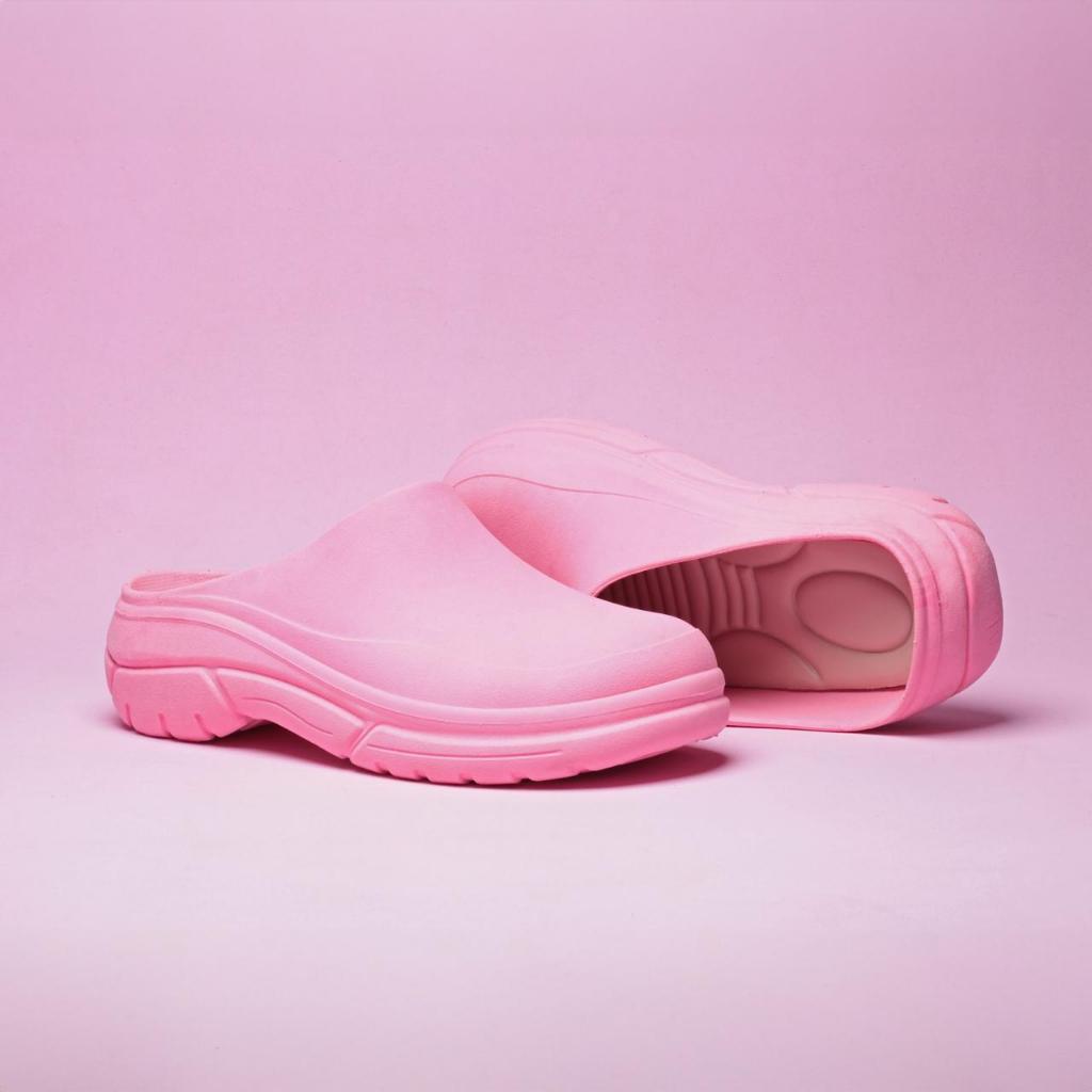 Sandália Sapato de Segurança Babuche Antiderrapante Cozinha Enfermagem Manutenção ServiçoPromoção