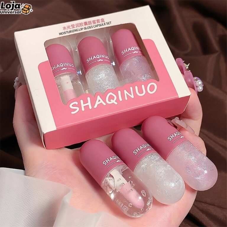 6PCS/3PCS/1PC Brilho Labial Water Gloss Hidratante