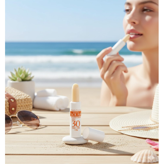 Protetor Solar Labial FPS 30 C/ UVA + UVB 3,6g 