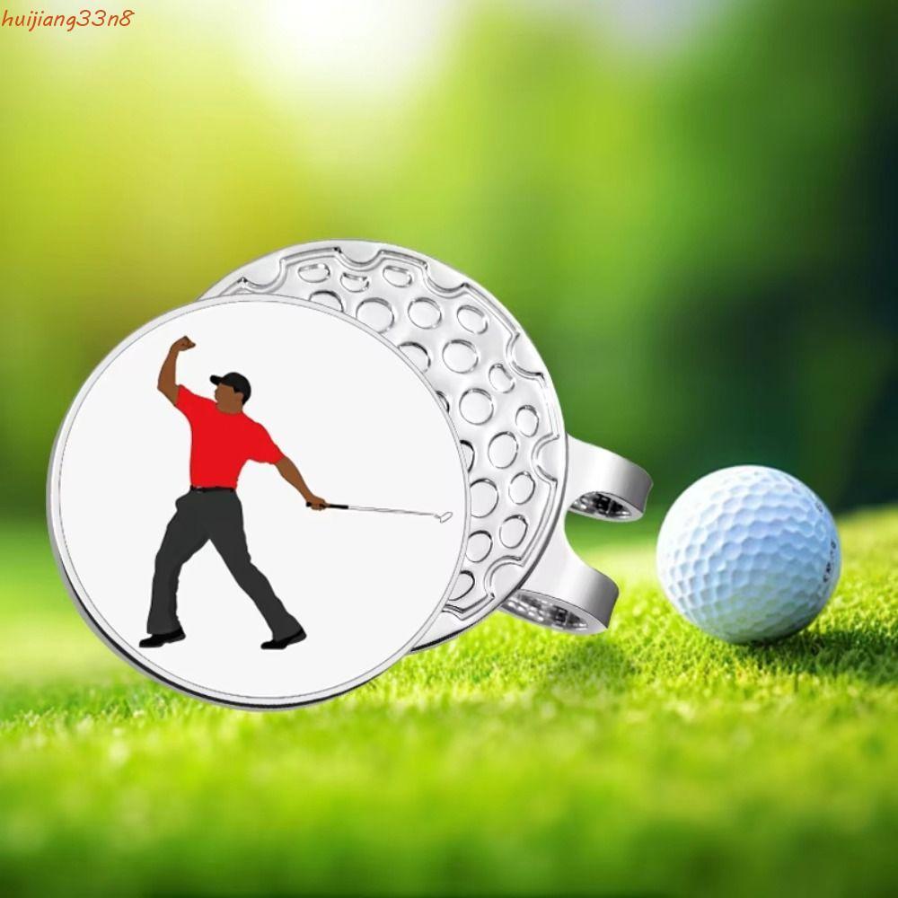 HUIJIANG Clipes Para Chapéu De Golfe , Marcador De Posição Bola Decorativo Moderno , De Boné De Mate