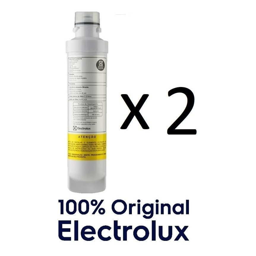 Kit 02 Filtro Refil Purificador Pe11x E Pe11b – Original