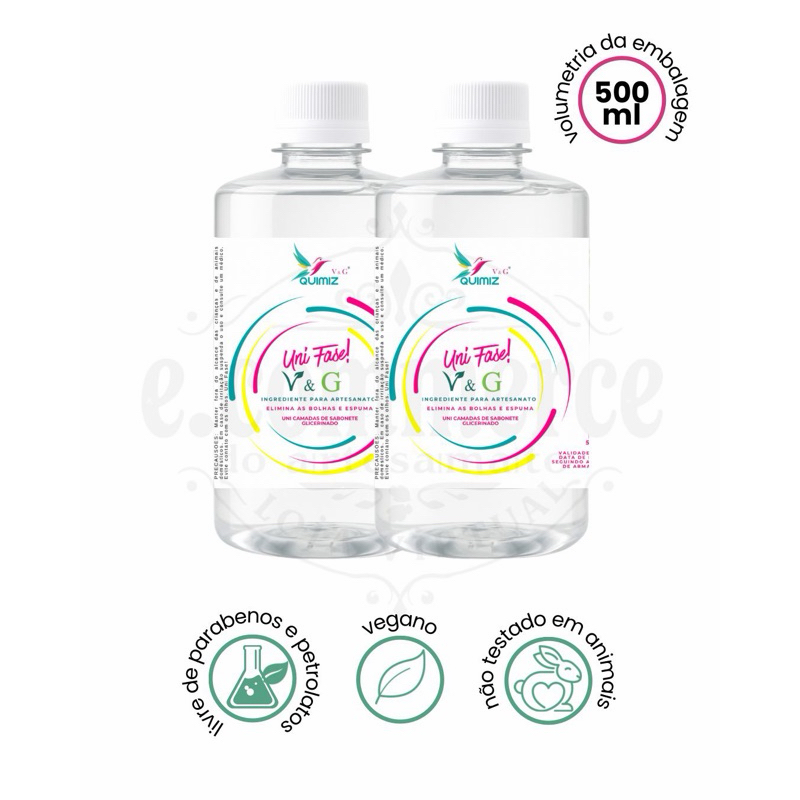 KIT 2 UN. – UNIFASES VEG 500 ML