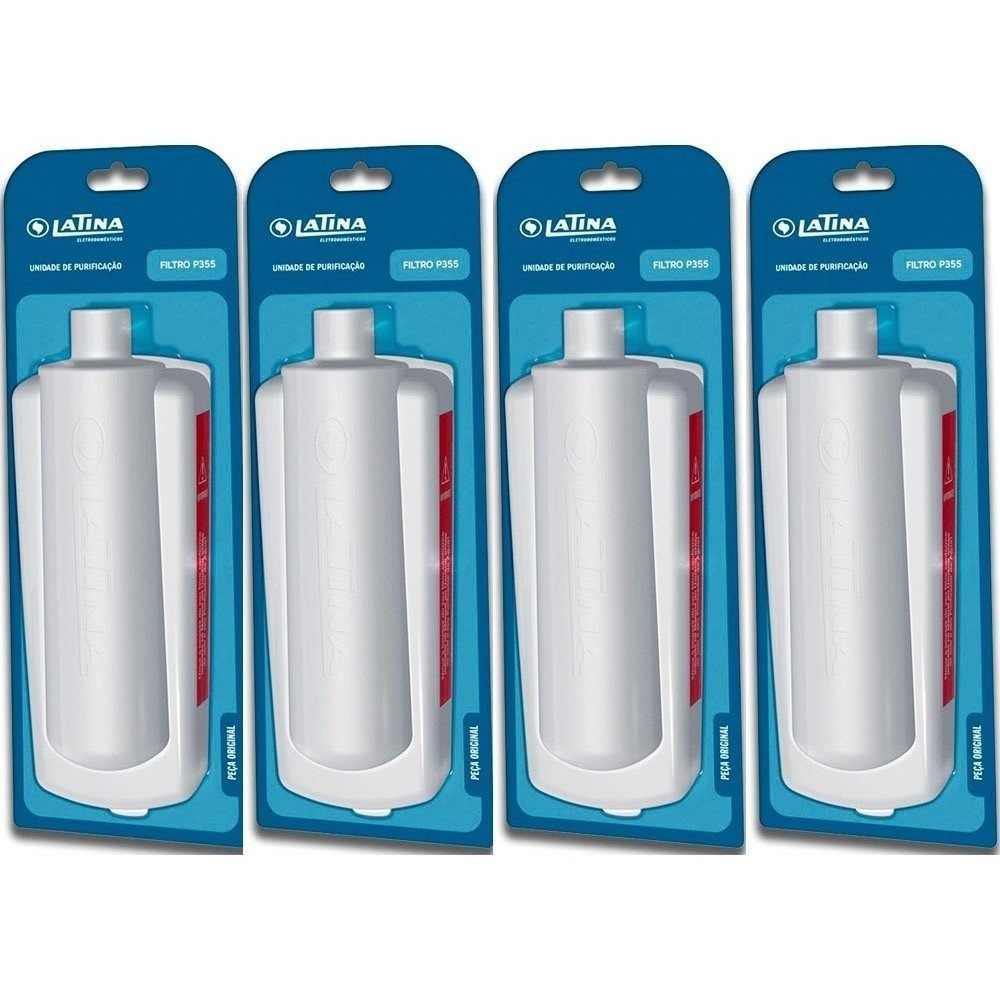 Refil / Filtro Para Purificador De Água Latina P355 – 4 Un