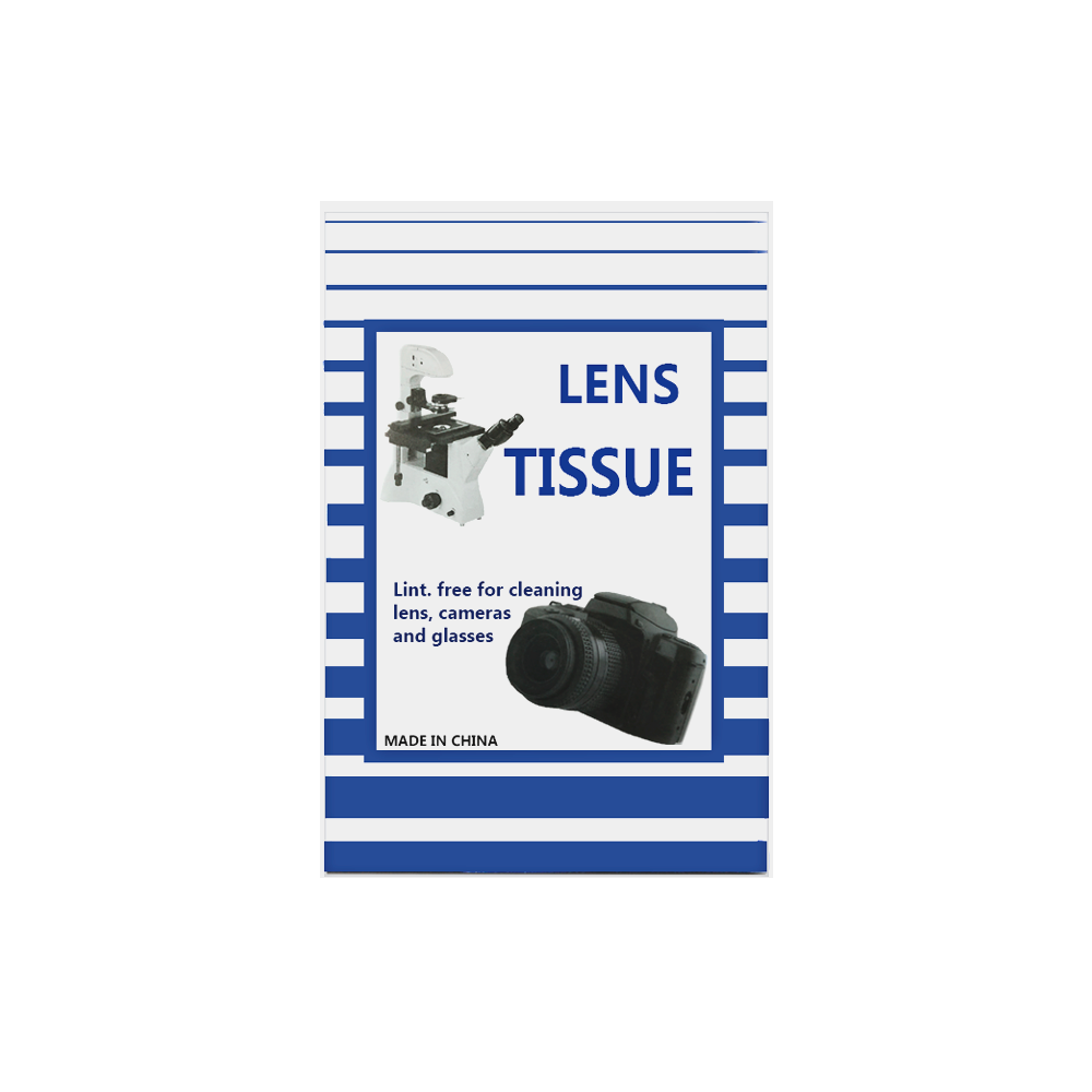 Lenço de Papel para Limpeza de Lentes Fotográficas, Óculos e Óticas em Geral  Sou Foto KLC-002