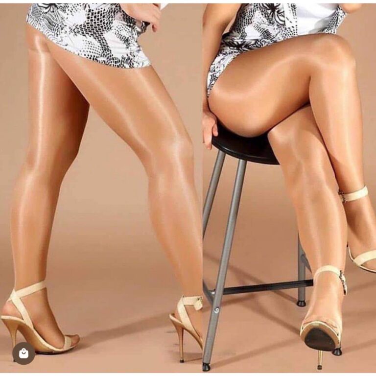 70d Meias Femininas de Cetim Brilhante Meia Calça