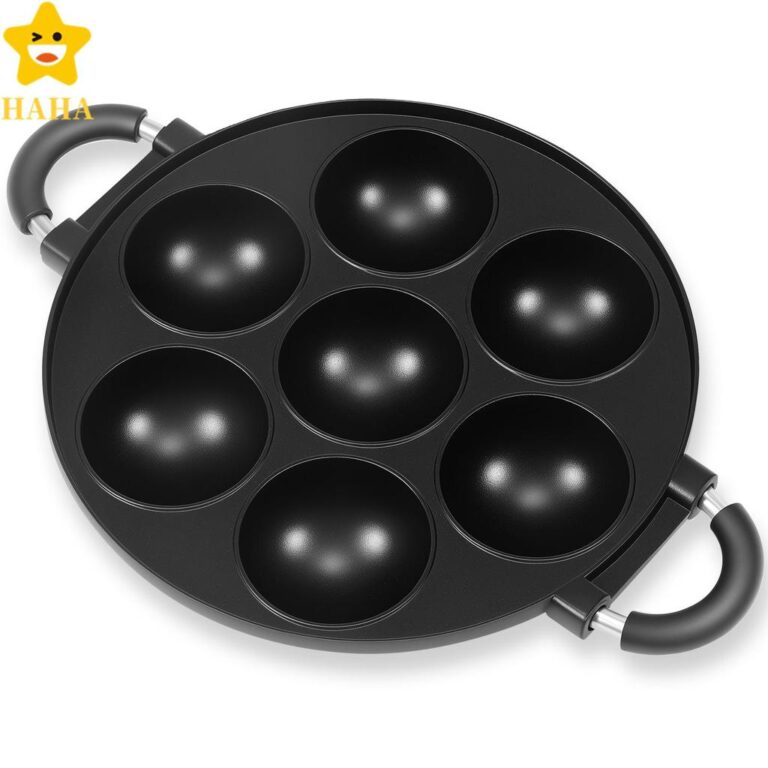 Panela Takoyaki Com 7 Furos , Fácil Liberação ,