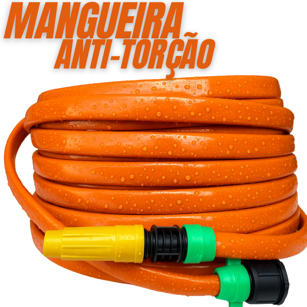 Mangueira AcquaSlim Chata Anti Torção e Anti-Dobras – 10, 15, 20, 25, 30, 35 e 50 Metros