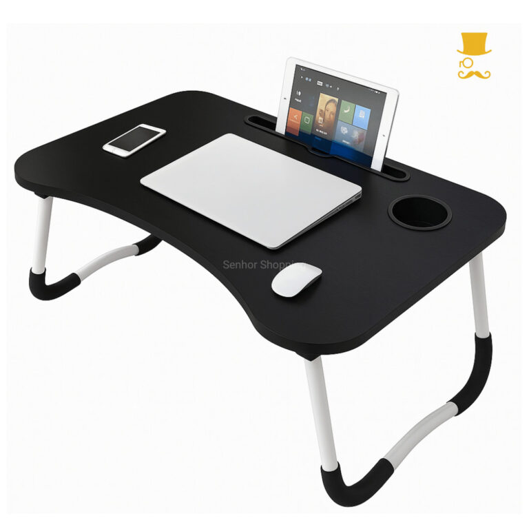 Mesa Dobrável Portátil para Notebook e Café com