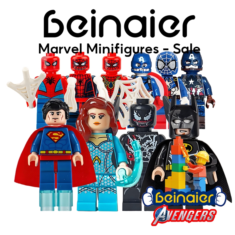 RZJM-5 Mini figuras, brinquedos de blocos de construção de bonecas, presentes de aniversário