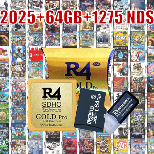 R4 Gold 2025 + Sistema Atualizado + Biblioteca Com