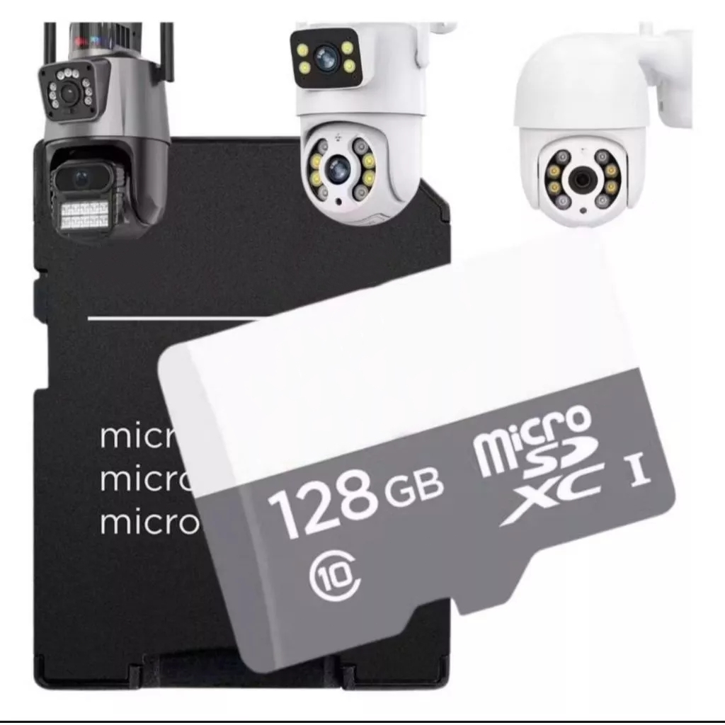 Kit 1/2 Cartão Micro SD Classe 10 Ultra 16GB 32GB 64GB 128GB com Adaptador