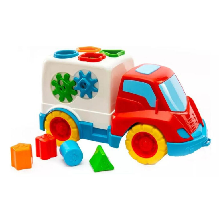 Brinquedo Carrinho Didático Baby Peças De Encaix