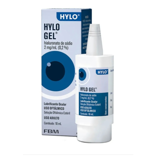 Hylo Gel 2mg/ml Solução Oftálmica