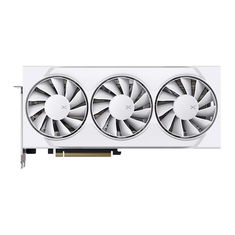 Placa de Video XFX Radeon RX 9060 XT Triple Fan OC White, 16GB, GDDR6, 128-bit, RX-96TS316W7