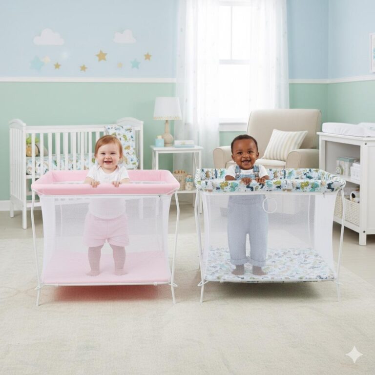 Cercadinho Bebê Chiqueirinho Infantil Dobrável S