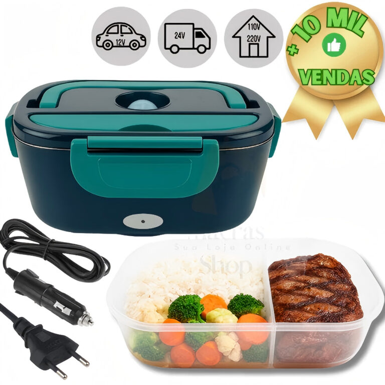 Marmita Elétrica Veicular Bivolt P/ Carro Casa Ta