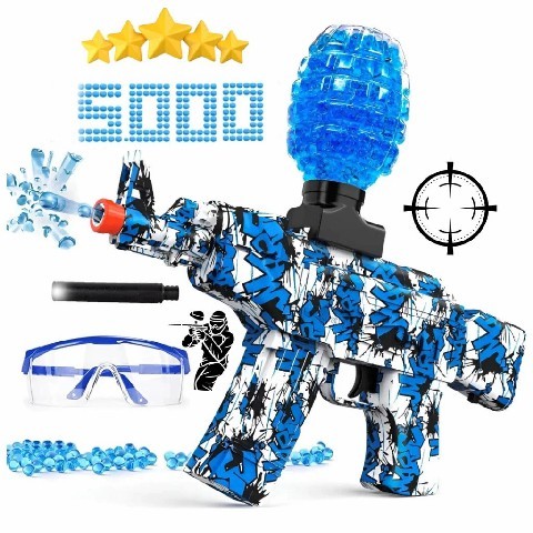 Sover Arminha De Bolinha De Gel Metralhadora + 5.0