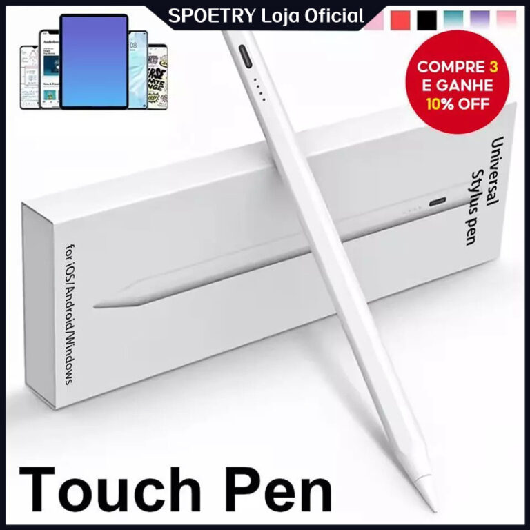 Caneta Stylus Universal Para IOS Touchscreen Capac