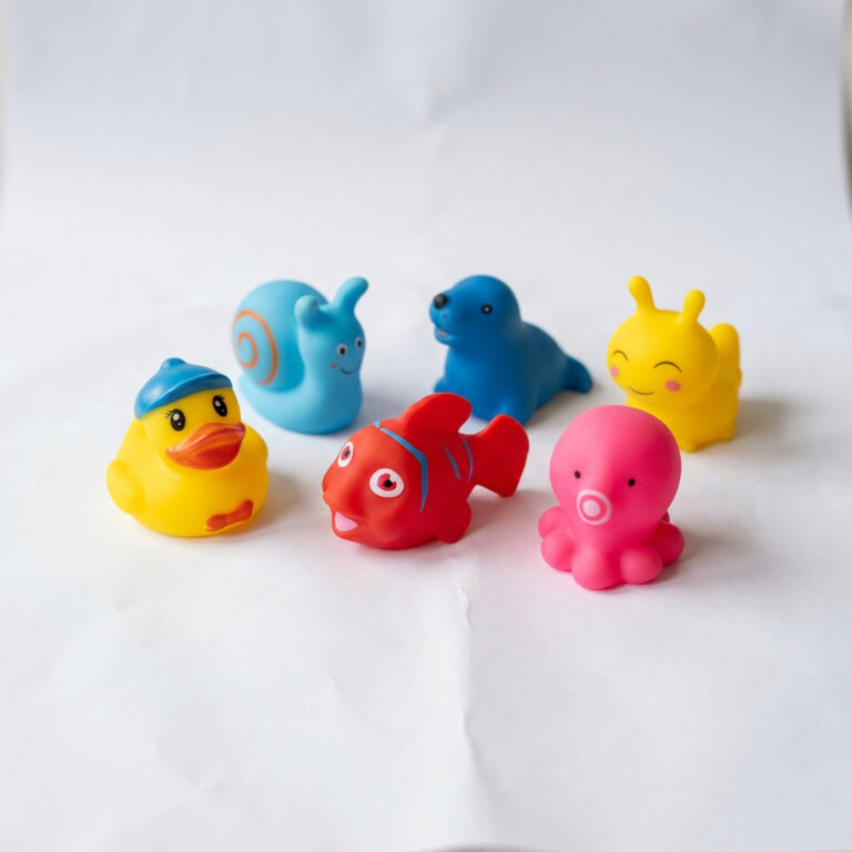 Kit 6/8 Bichinhos Para Banheira Hora Banho Brinque
