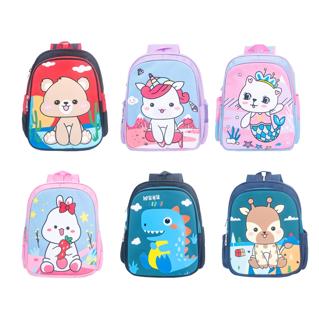 [Envio Aleatório] Mochila Escolar Infantil Menino Menina Bolsa Resistente